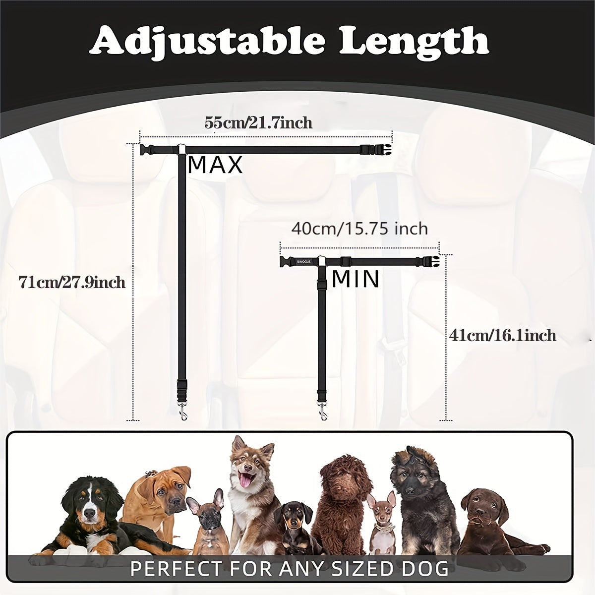 PawHaven RideSafe Belt